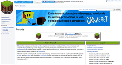 Desktop Screenshot of minecraftwiki.es